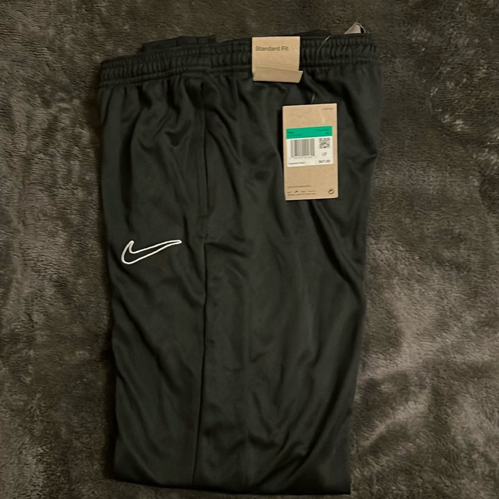 Kids Dri-Fit Academy Youth Knit Pants Soccer Black/White XL